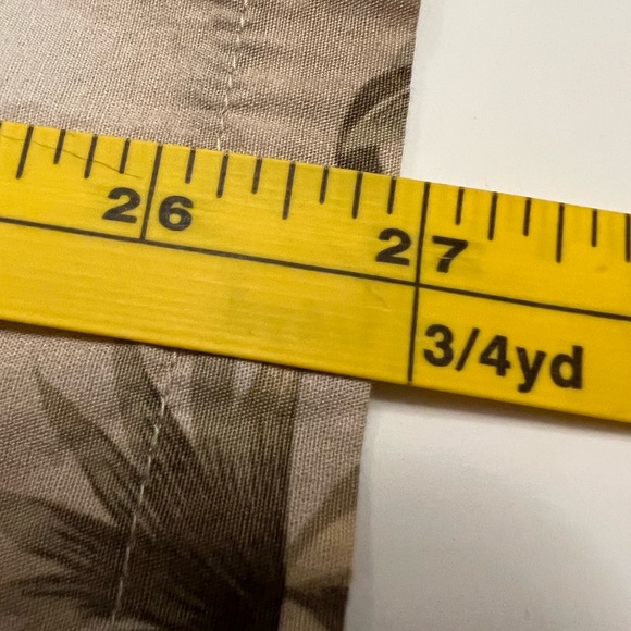 Royal Pacific Trading Co men’s Hawaiian button down shirt size L hibiscus palms - Picture 7 of 9